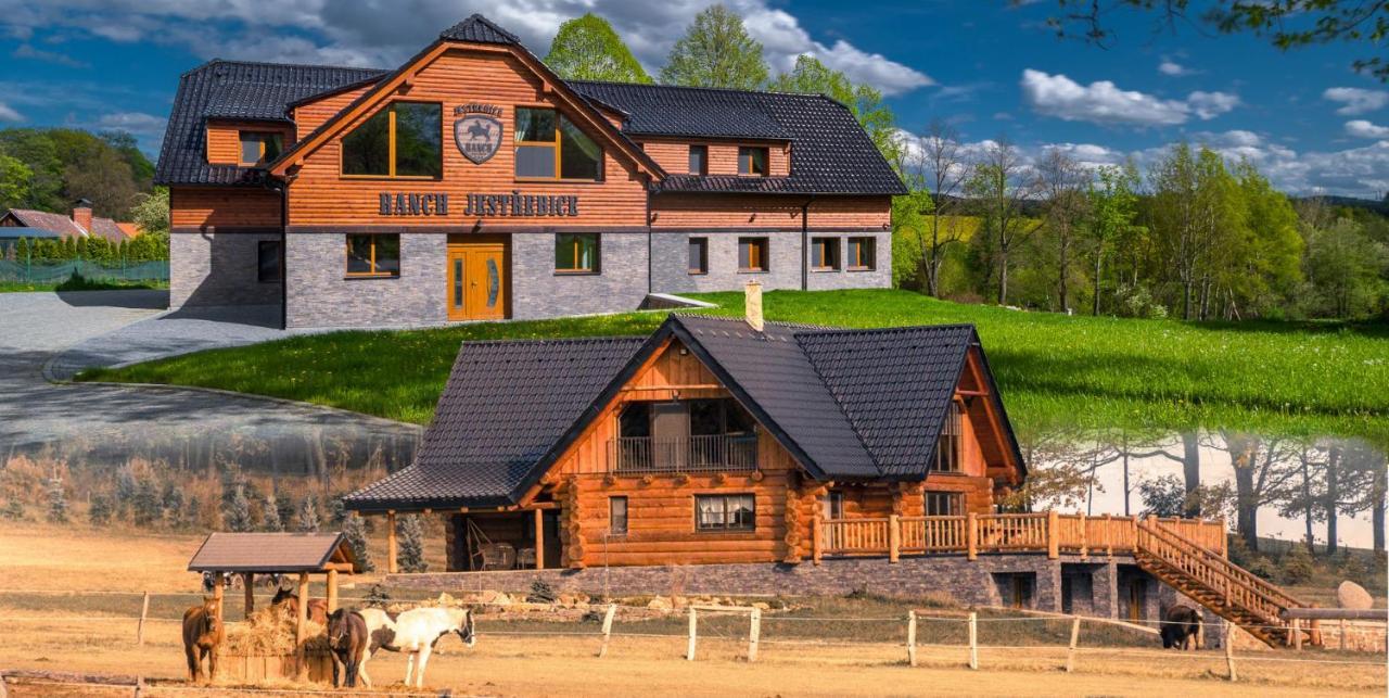 Ranch Jestrebice Hotel Hermanicky Екстериор снимка
